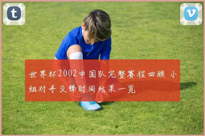 世界杯2002中国队完整赛程回顾 小组对手交锋时间结果一览